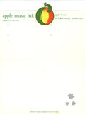 Apple Music Ltd Letterhead paper 1967