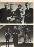 Gerry and the pacemakers multi signed programme page