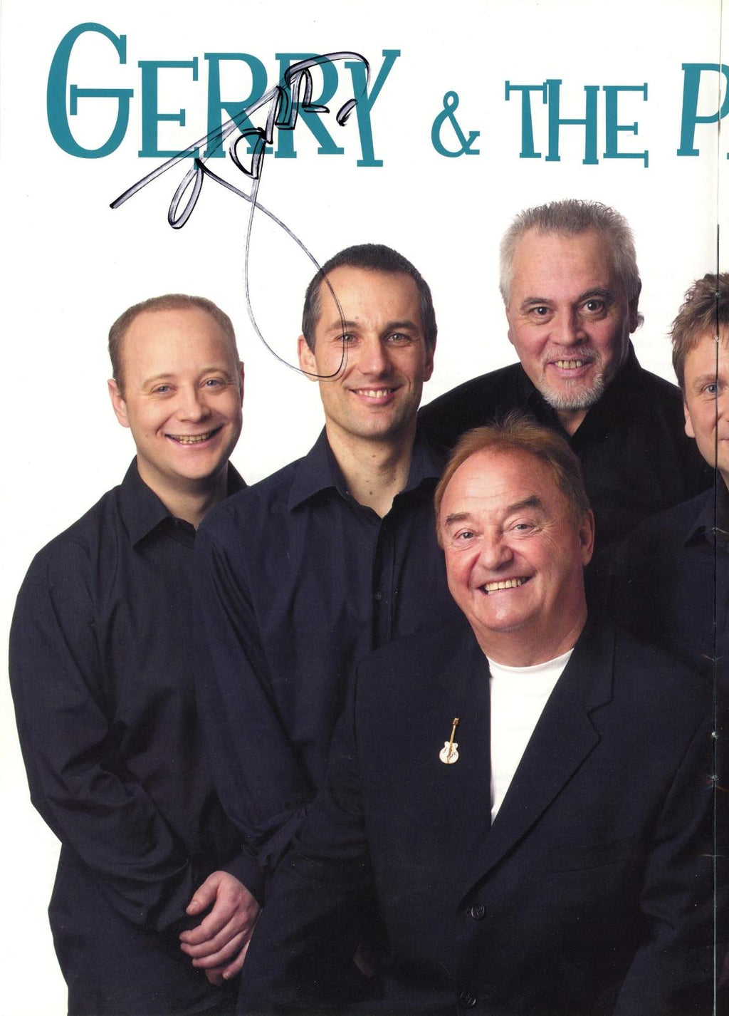 Gerry Marsden signed programme