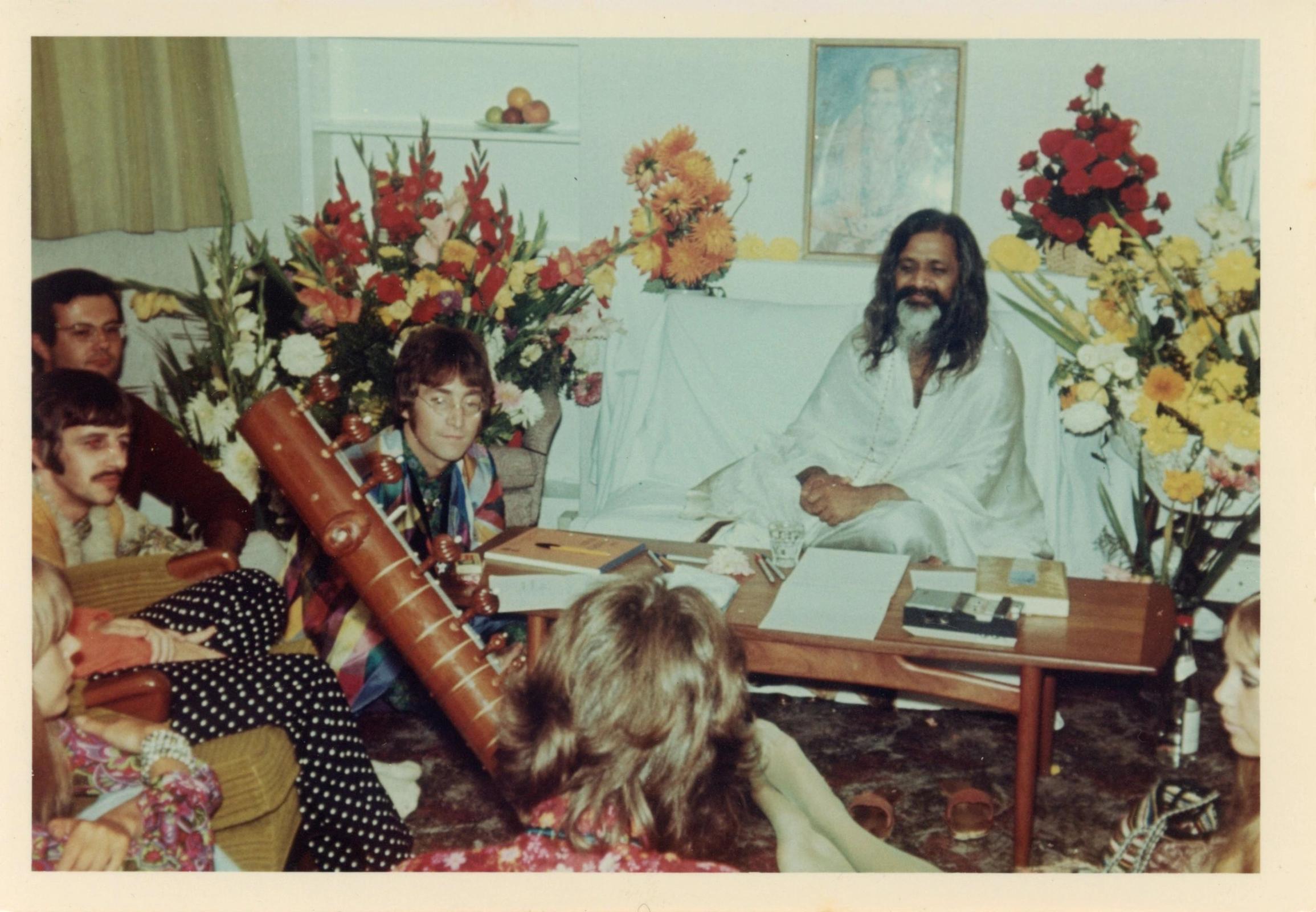 The Beatles Bangor Wales snapshot 1967