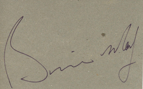 Brian May Autograph 1974