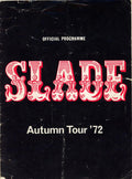Slade official Autumn Tour Programme 1972