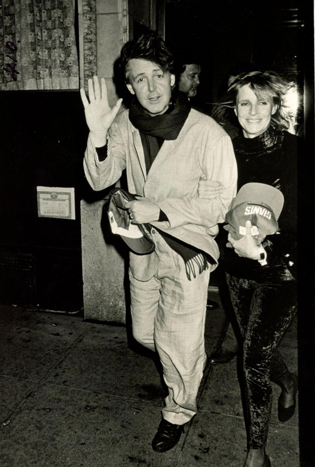 Paul McCartney photograph 1989