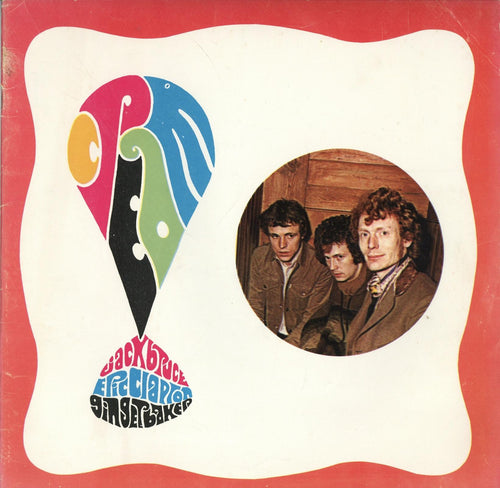 Cream 1968 US Tour Programme