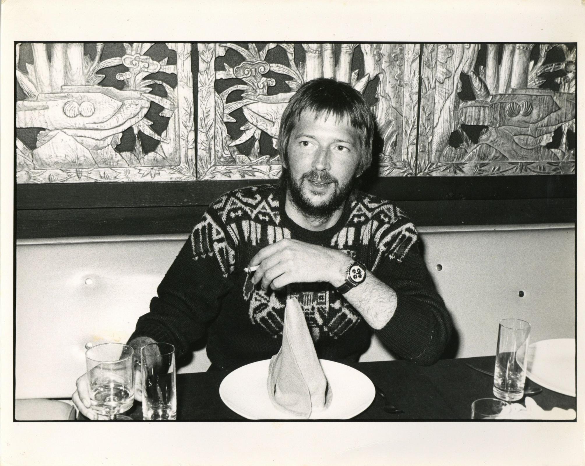 Eric Clapton photograph 1974
