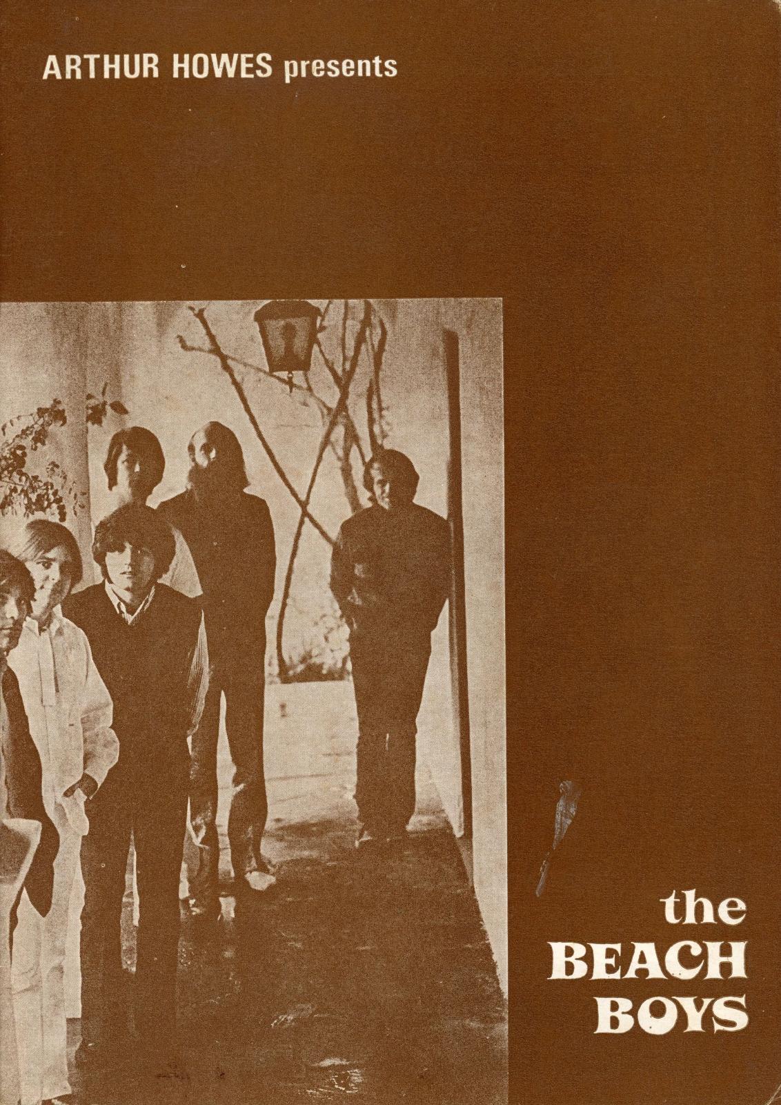 The Beach Boys 1970 UK tour programme
