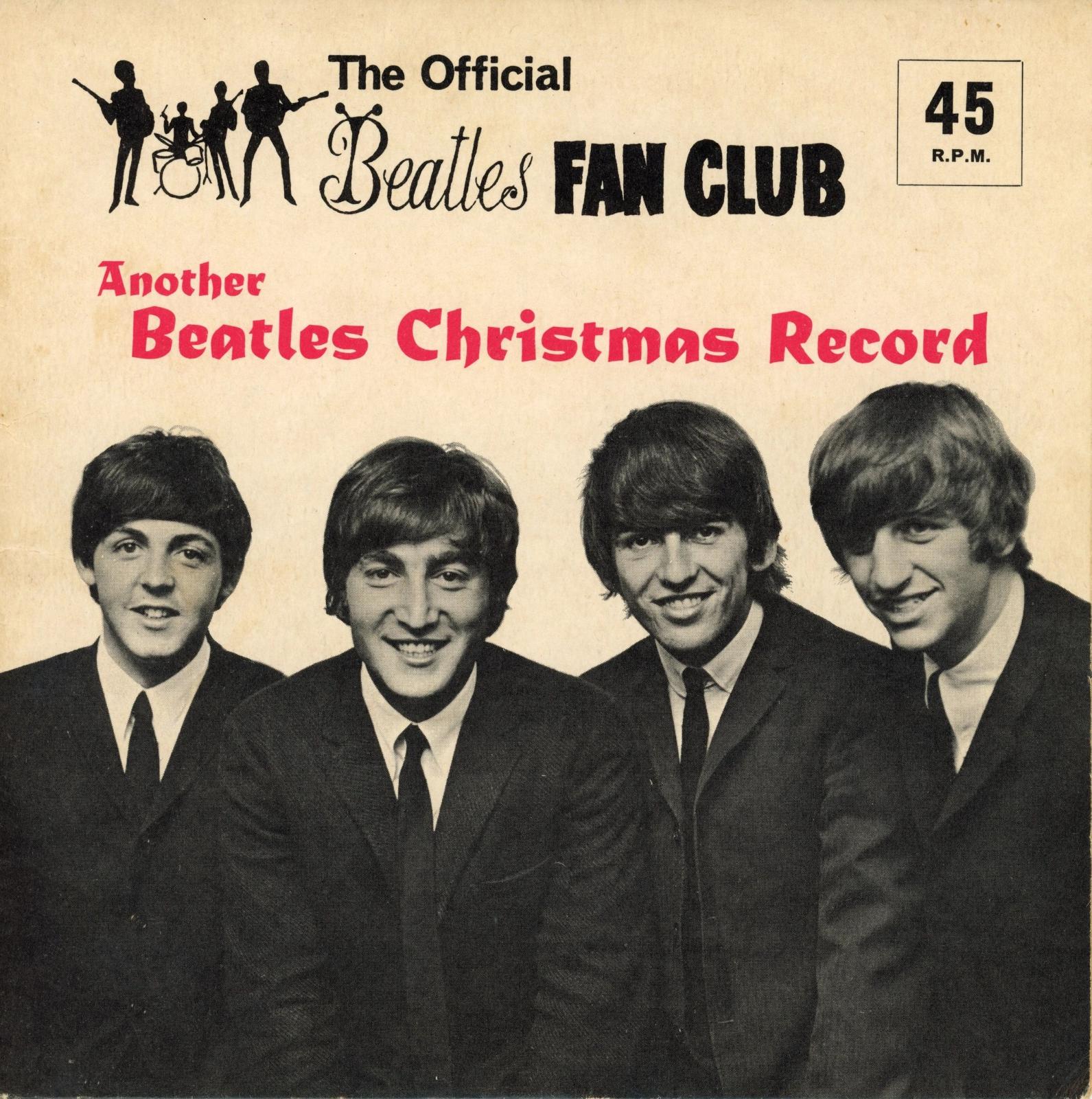 The Beatles 1964 Christmas Flexi Record with mailer and inserts