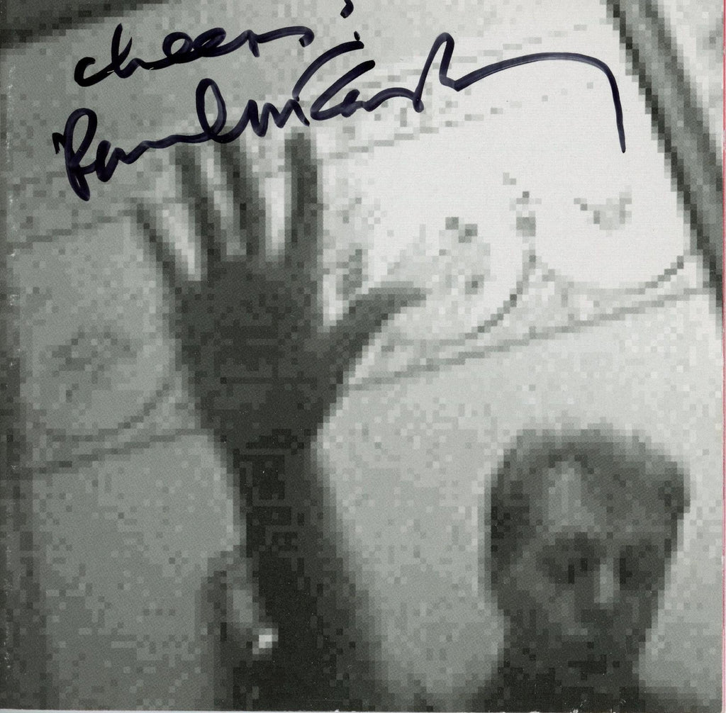 Paul McCartney signed “Driving Rain” CD Booklet