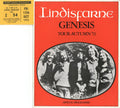 Lindisfarne & Genesis – “Autumn ’72” Tour Programme and Ticket Stub