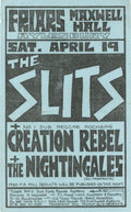 Friars Aylesbury concert flyer 1980
