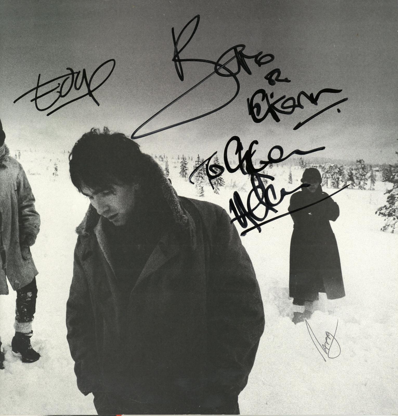 U2’s fully Signed copy of “War” 1983
