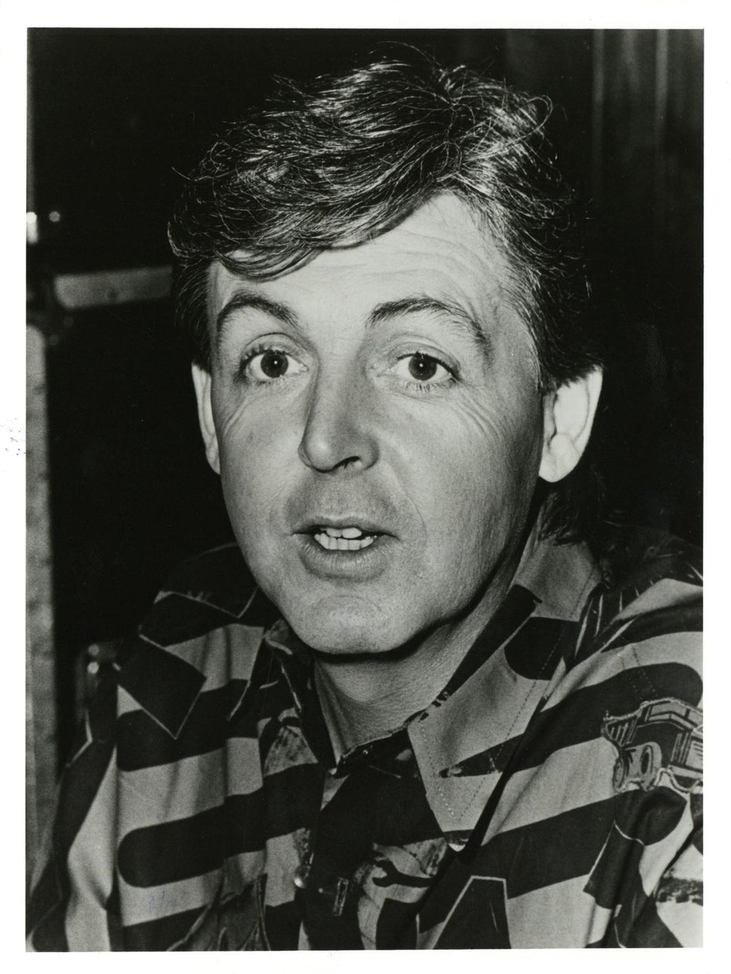 Paul McCartney photograph 1984