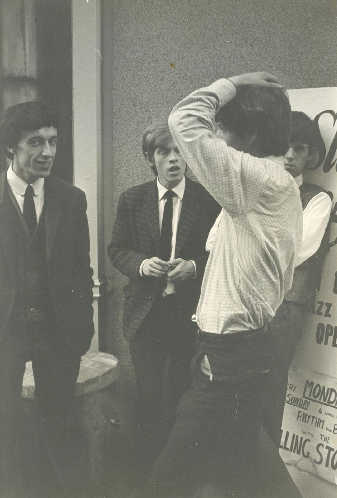 The Rolling stones Ken Colyer's Studio 51 jazz club photograph