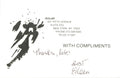 Isolar Enterprises Compliments Card