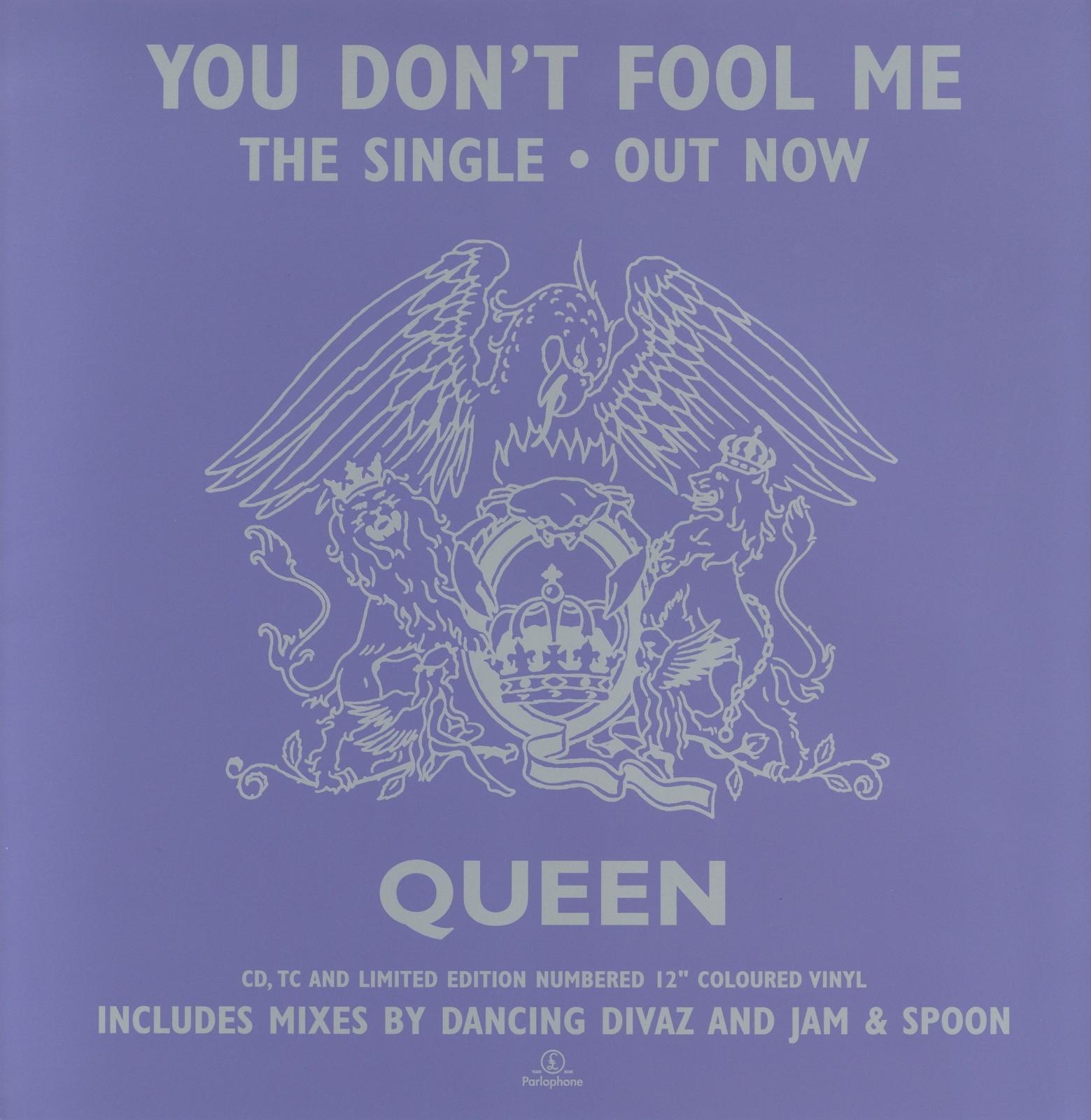 Queen “You Don’t Fool Me” promotional shop display