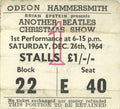 The Beatles Another Christmas Show Ticket Stub