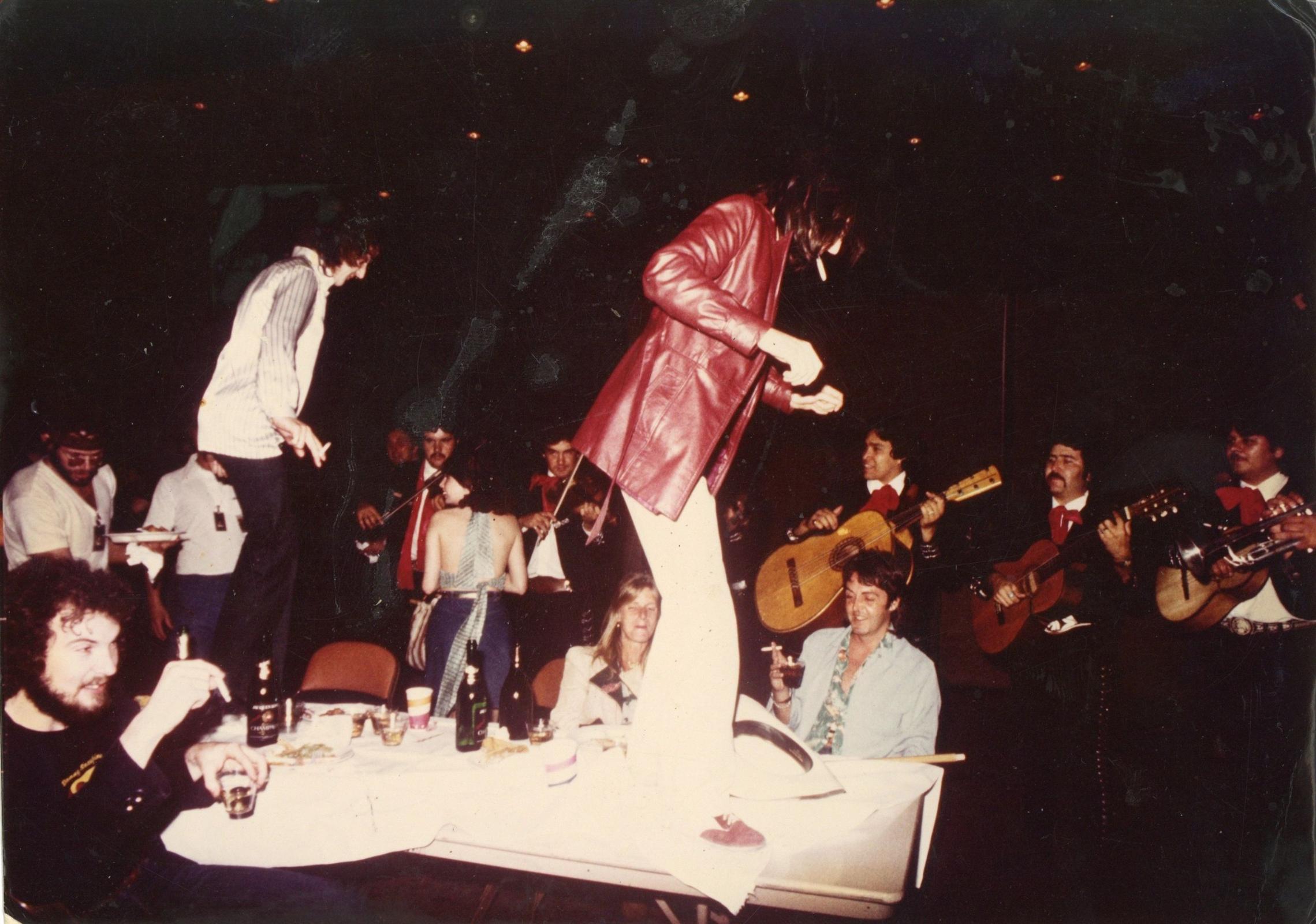 Paul McCartney and Wings photograph 1976