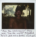 Lemmy Kilmister hand annotated polaroid