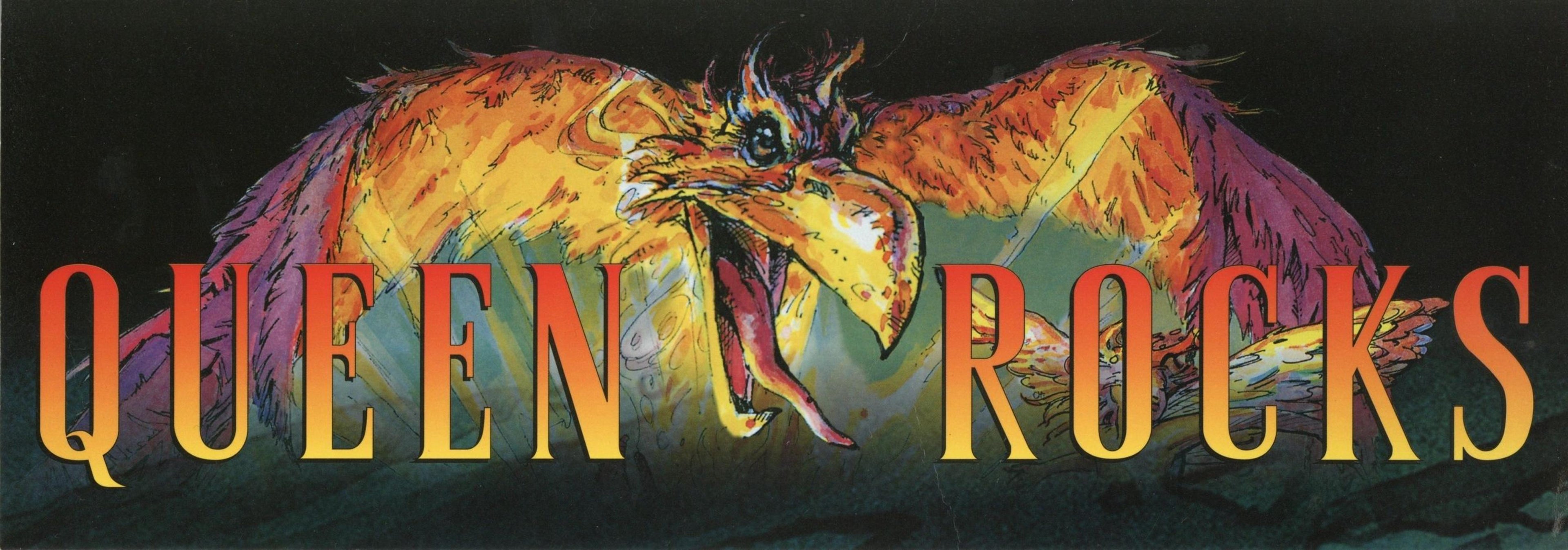 Queen Rocks Promotional Postcard