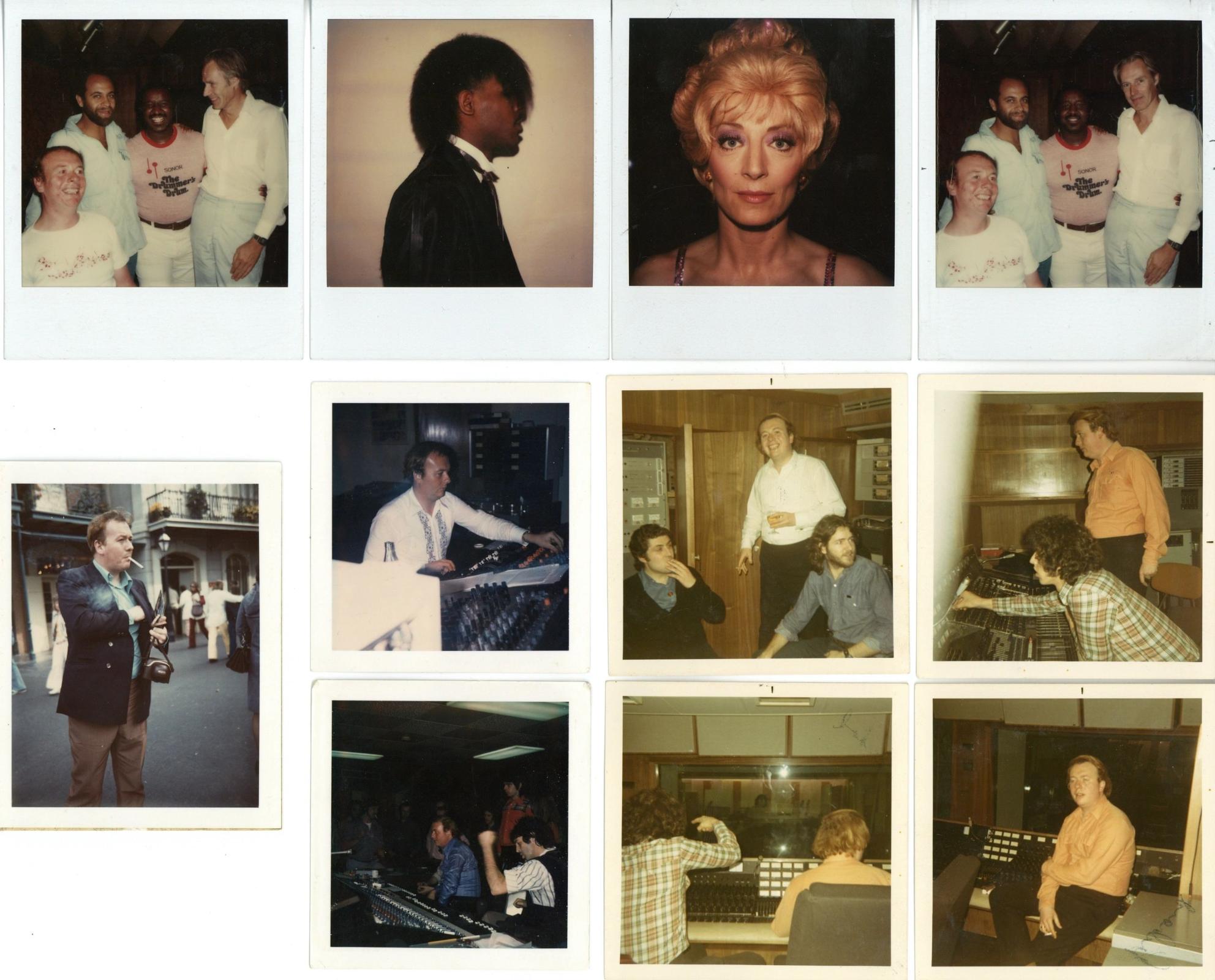 Collection of Eleven Give My Regards to Broad Street Polaroids 1984