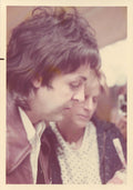 Paul and Linda McCartney snapshot mid 1970s