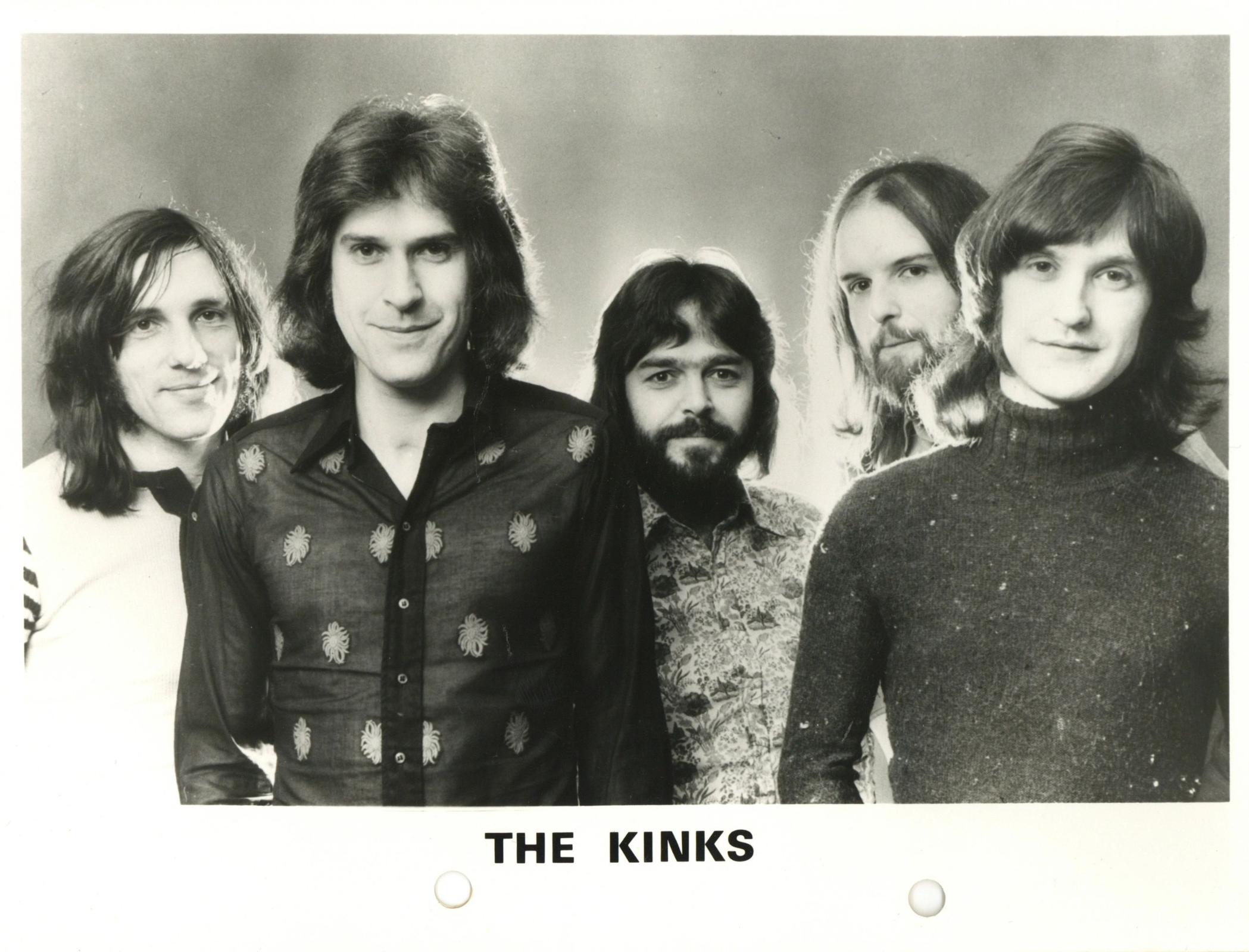 The Kinks promotional photograph 1970s