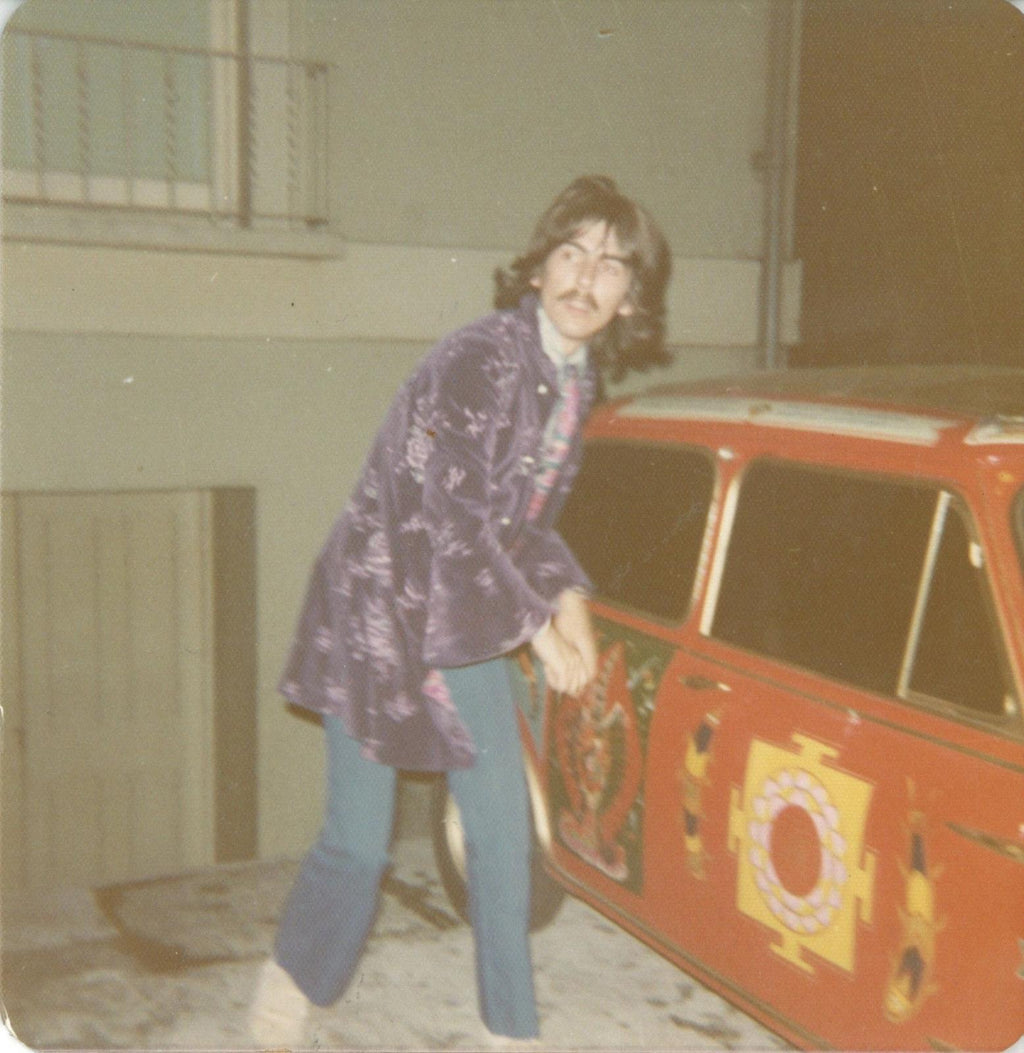 George Harrison 1970s snapshot photograph