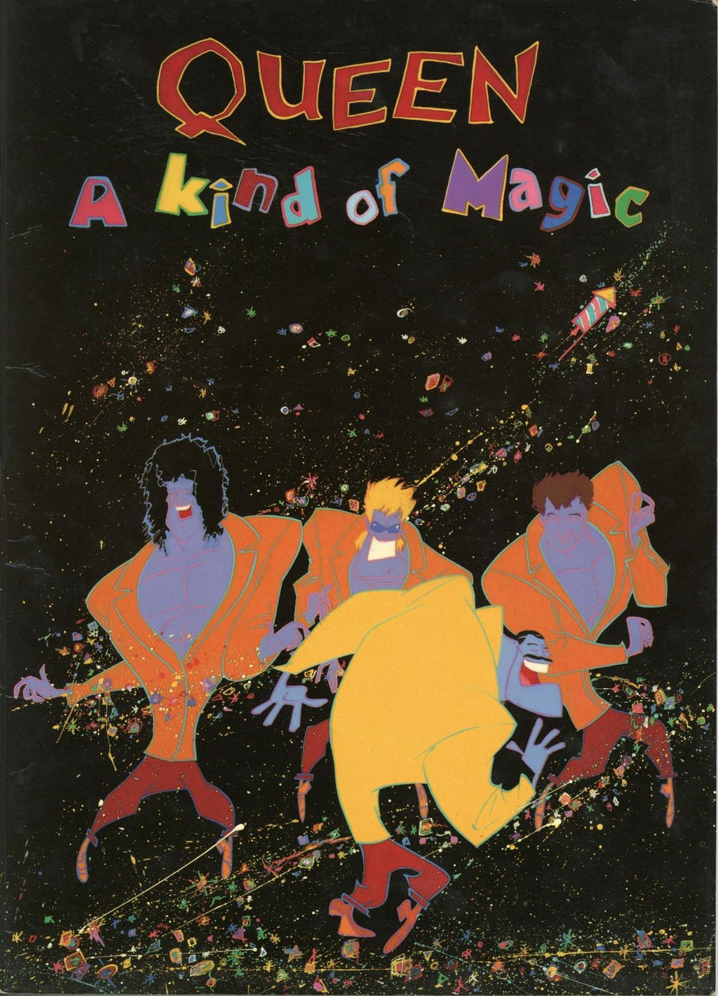 Queen "A Kind of Magic" European / UK Tour concert programme 1986