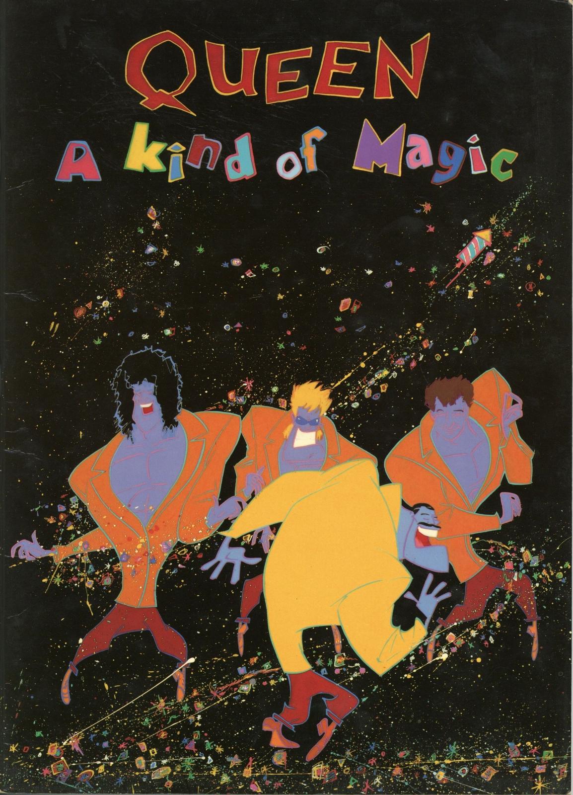 Queen "A Kind of Magic" European / UK Tour concert programme 1986