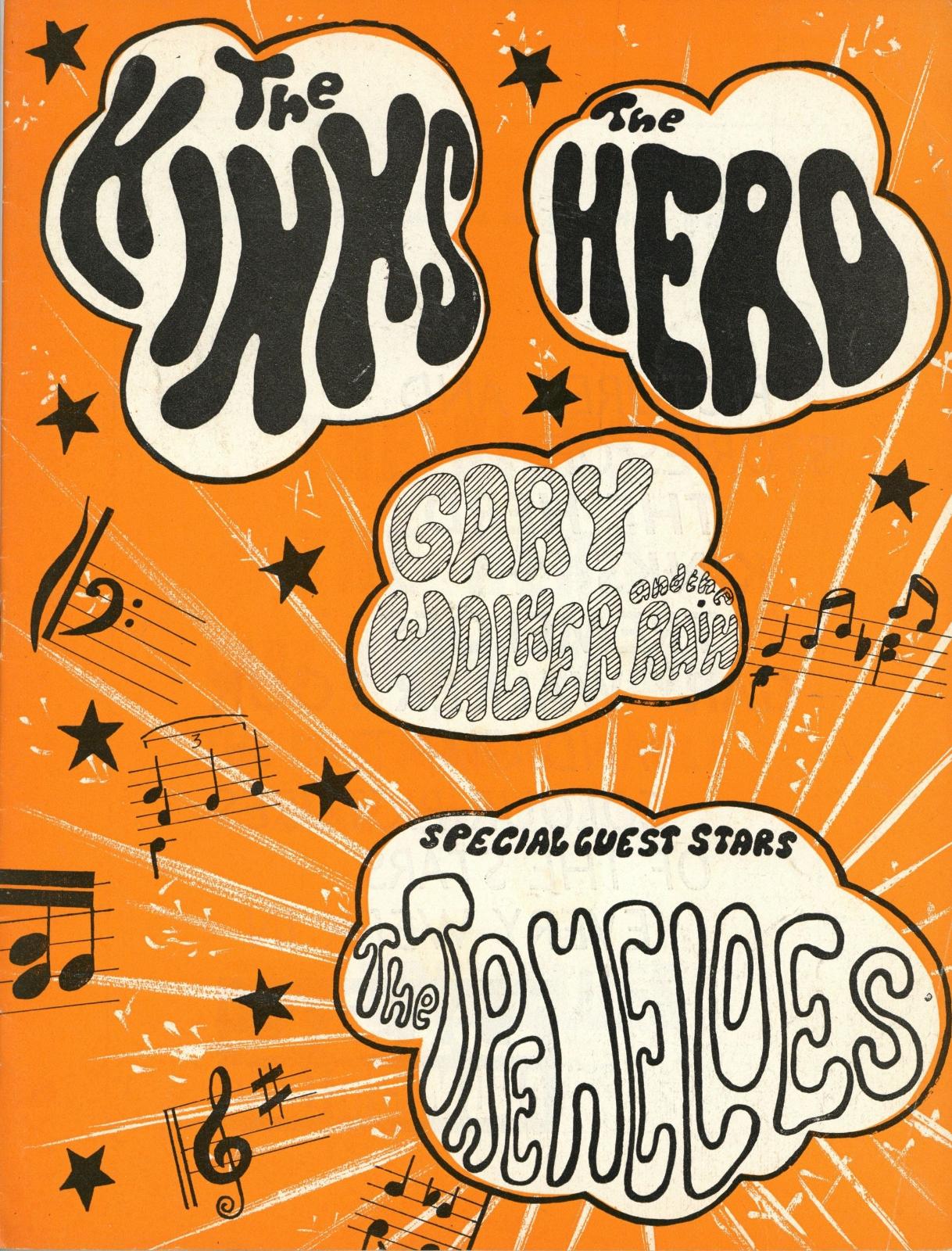 The Kinks/ The Heard Concert Programme 1967