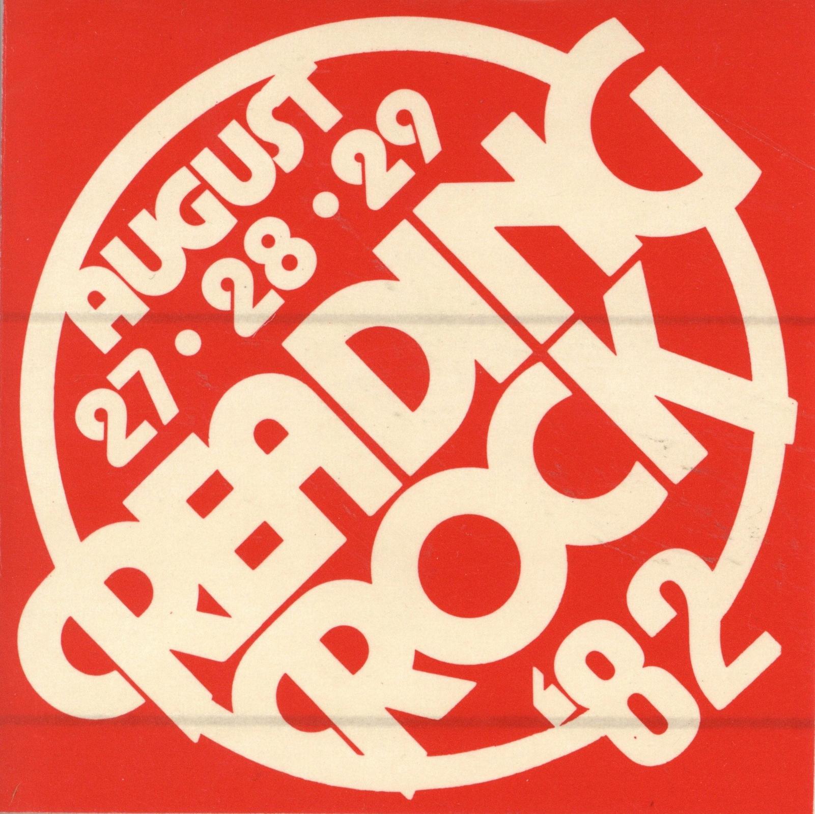 Reading Rock Festival Unused Sticker