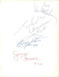 The Beatles signed starpics promotional card 1963