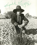 Mick Jagger signed Ned Kelly Photograph