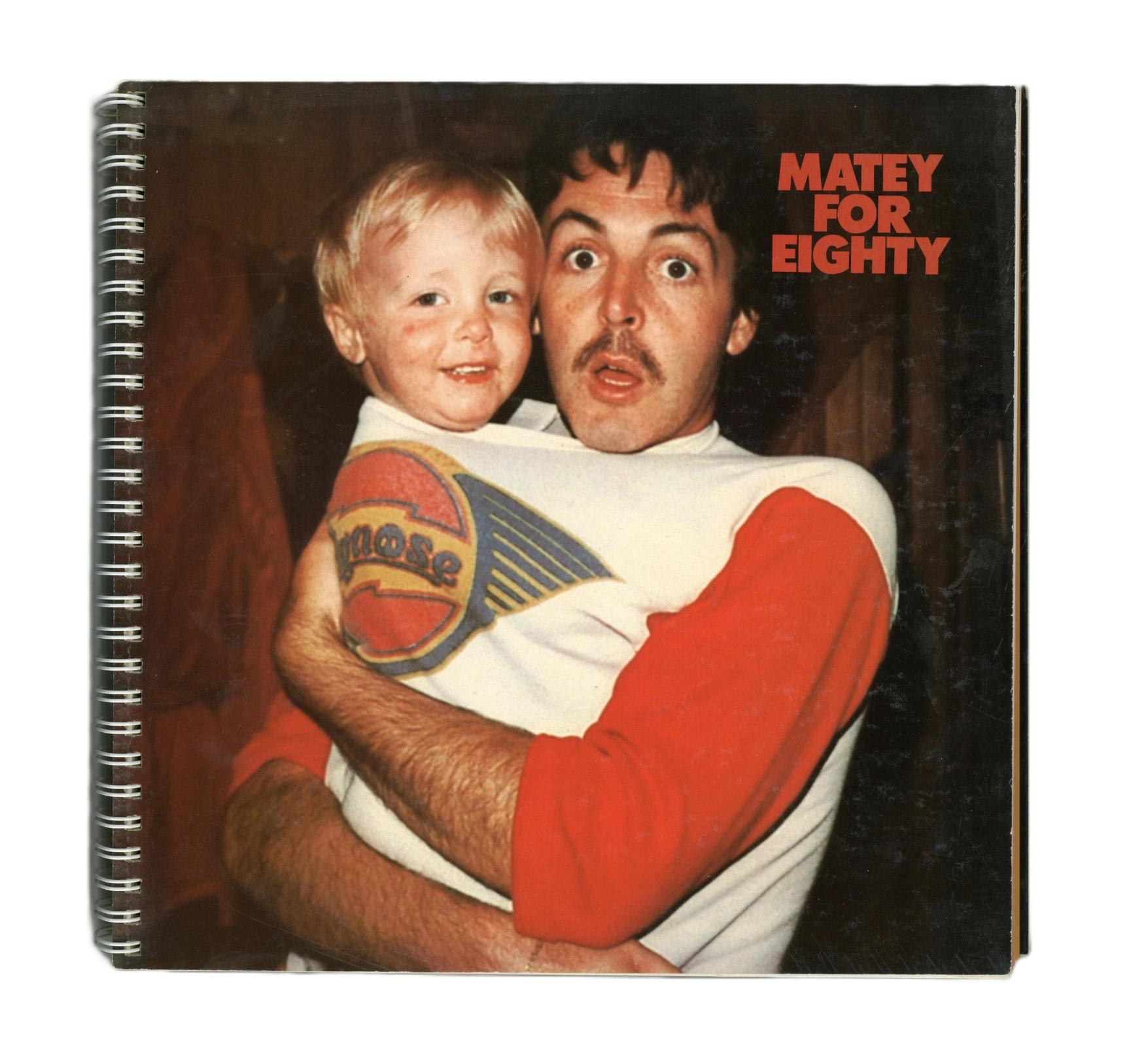 Linda McCartney Matey For Eighty 1980 Diary