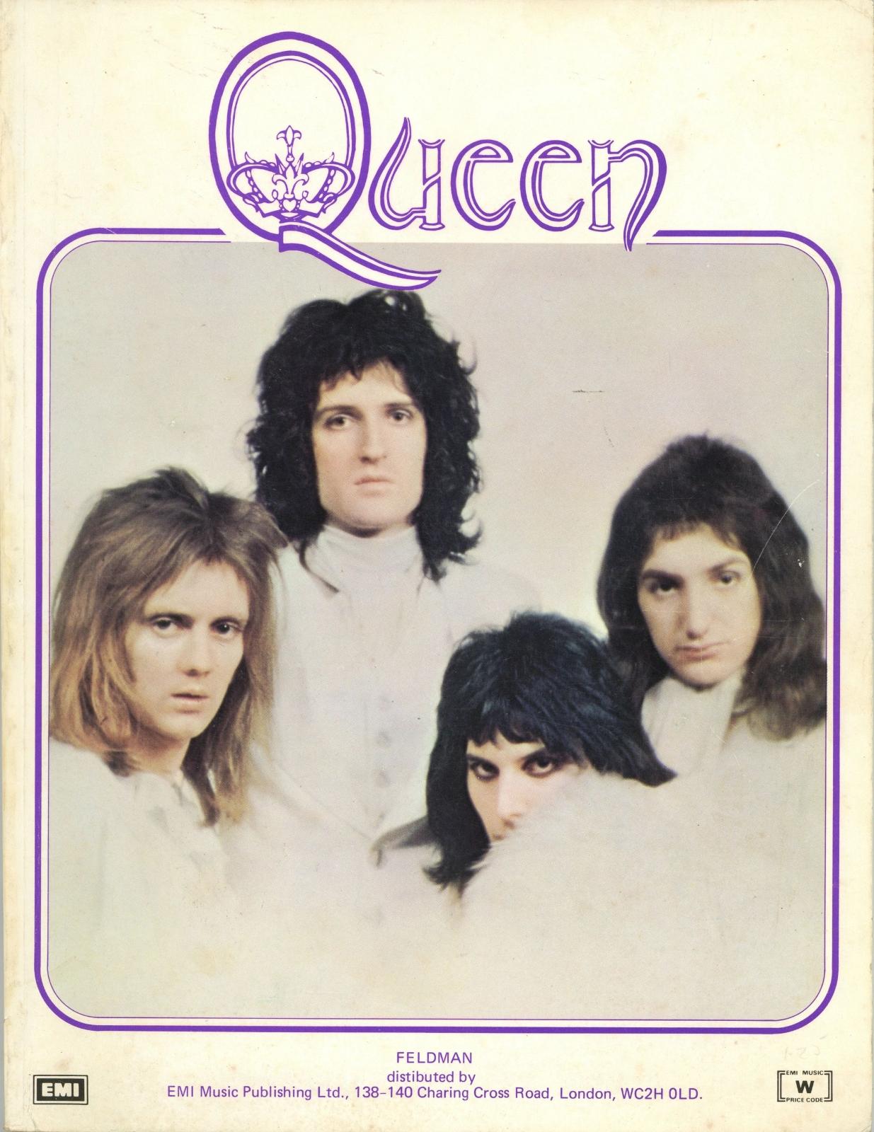 Queen sheet music songbook 1974