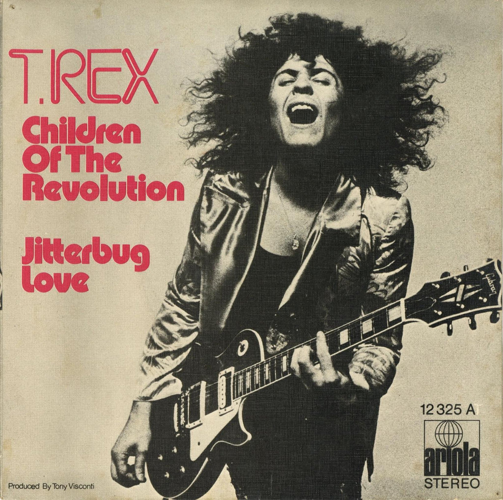 T. Rex “Children of the Revolution” 1972 German 7” vinyl single