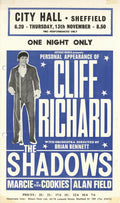 Cliff Richard Sheffield City Hall Handbill 1969