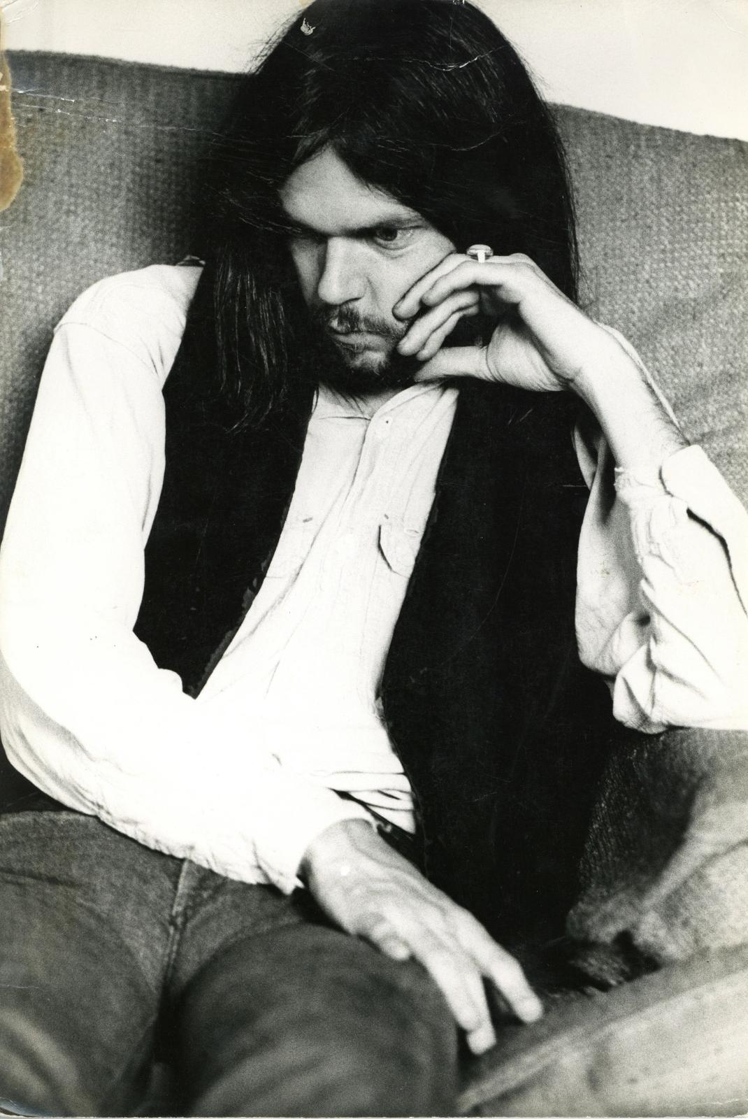 Neil Young Photograph - Gary Burden