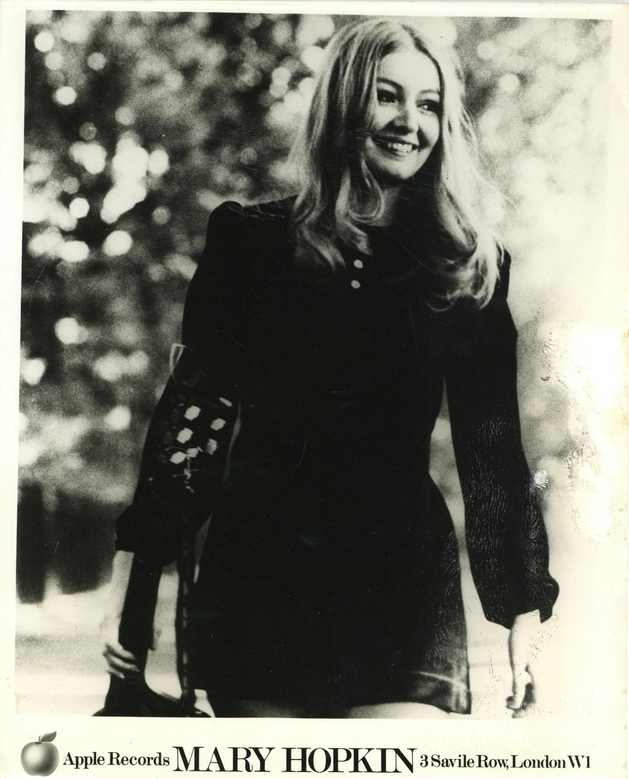 Mary Hopkins Apple Records Photograph