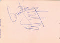 Mick Jagger and Brian Jones Autographs 1964