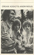 Cream Addicts Anonymous 1967-68 membership card