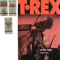 T.Rex UK Tour concert programme and ticket stubs 1972