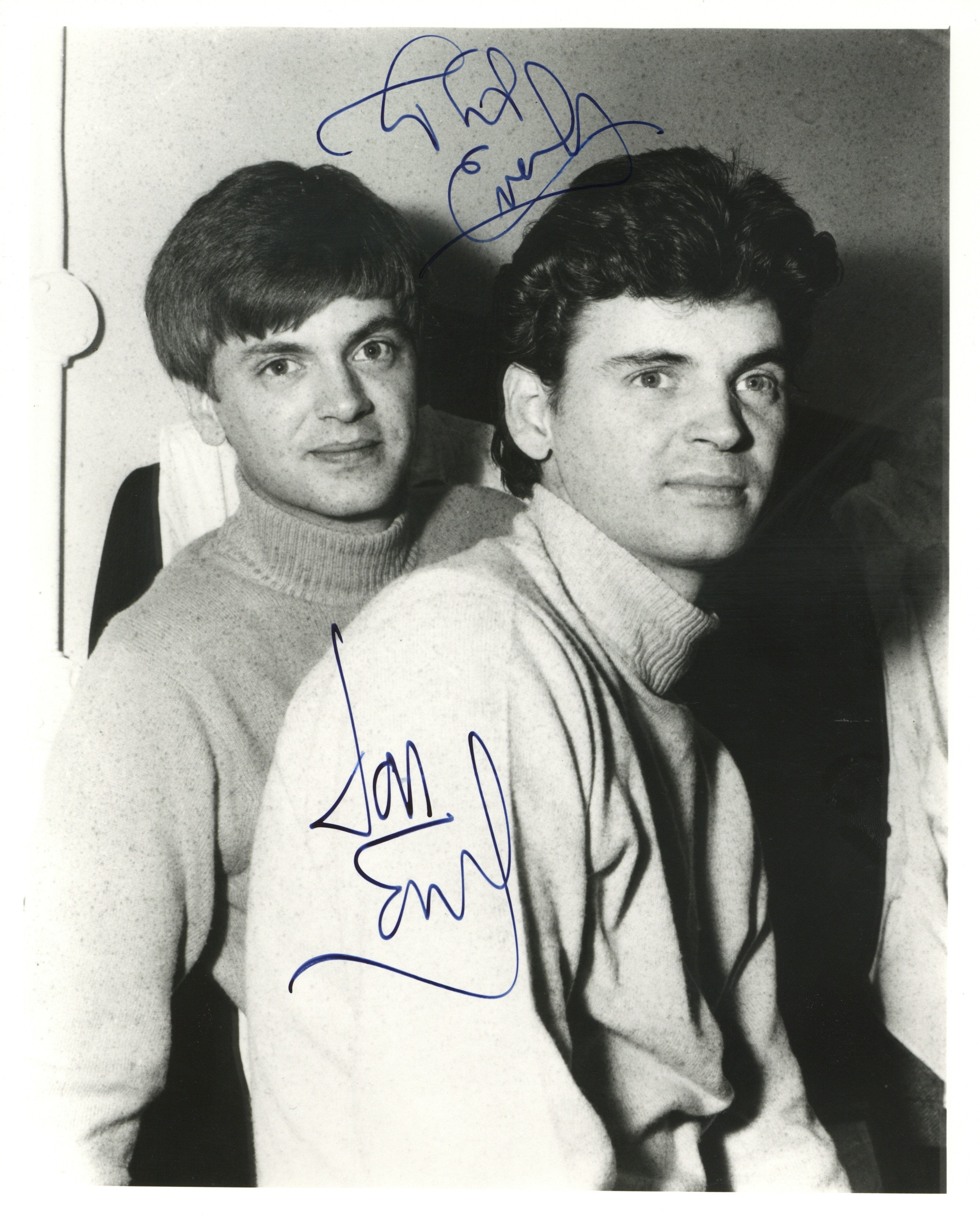 The Everly Brothers signed photograph