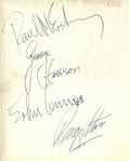 Neil Aspinall Beatles Autographs 1963