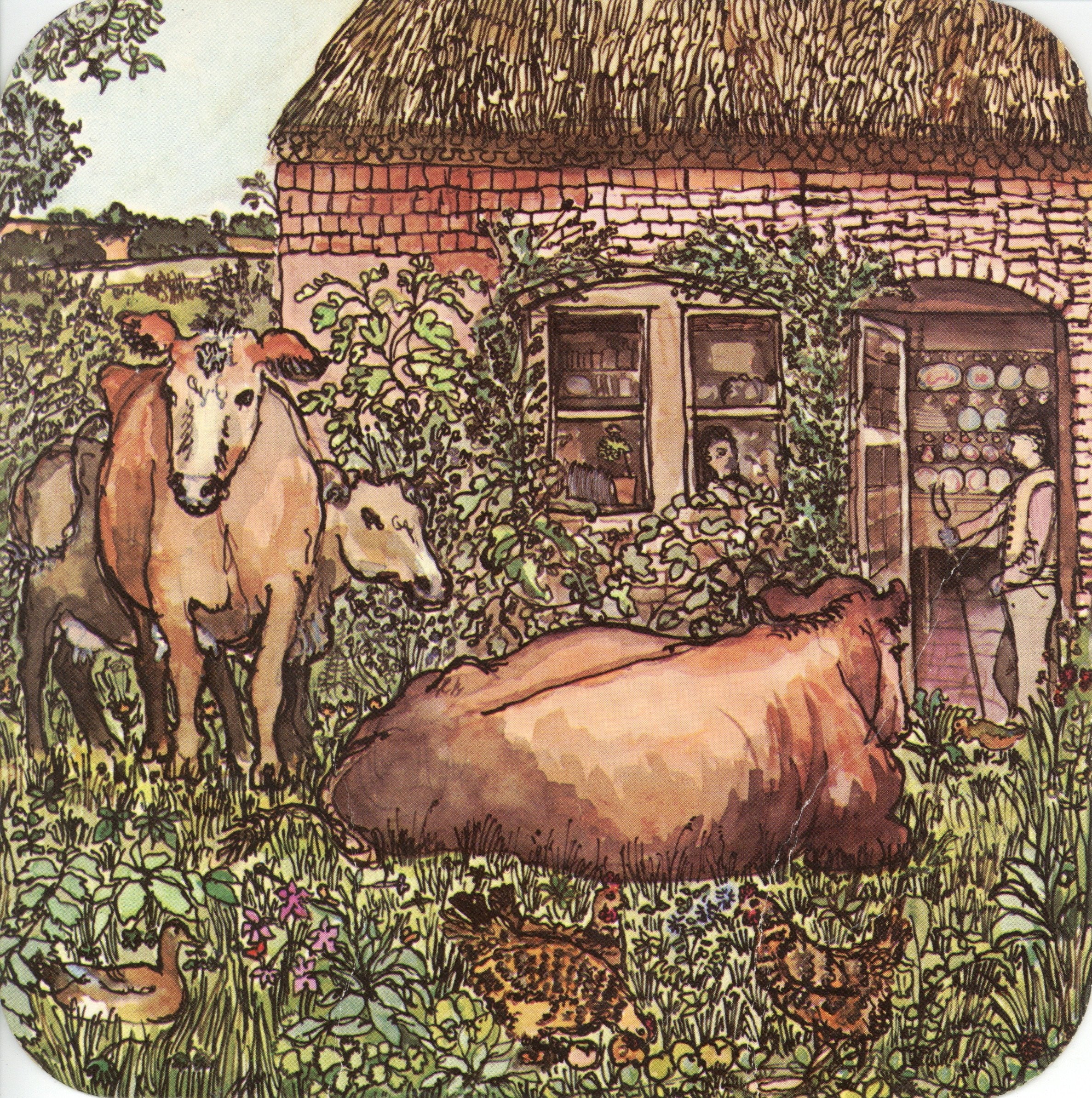 Ginger Gilmour Handwritten Postcard