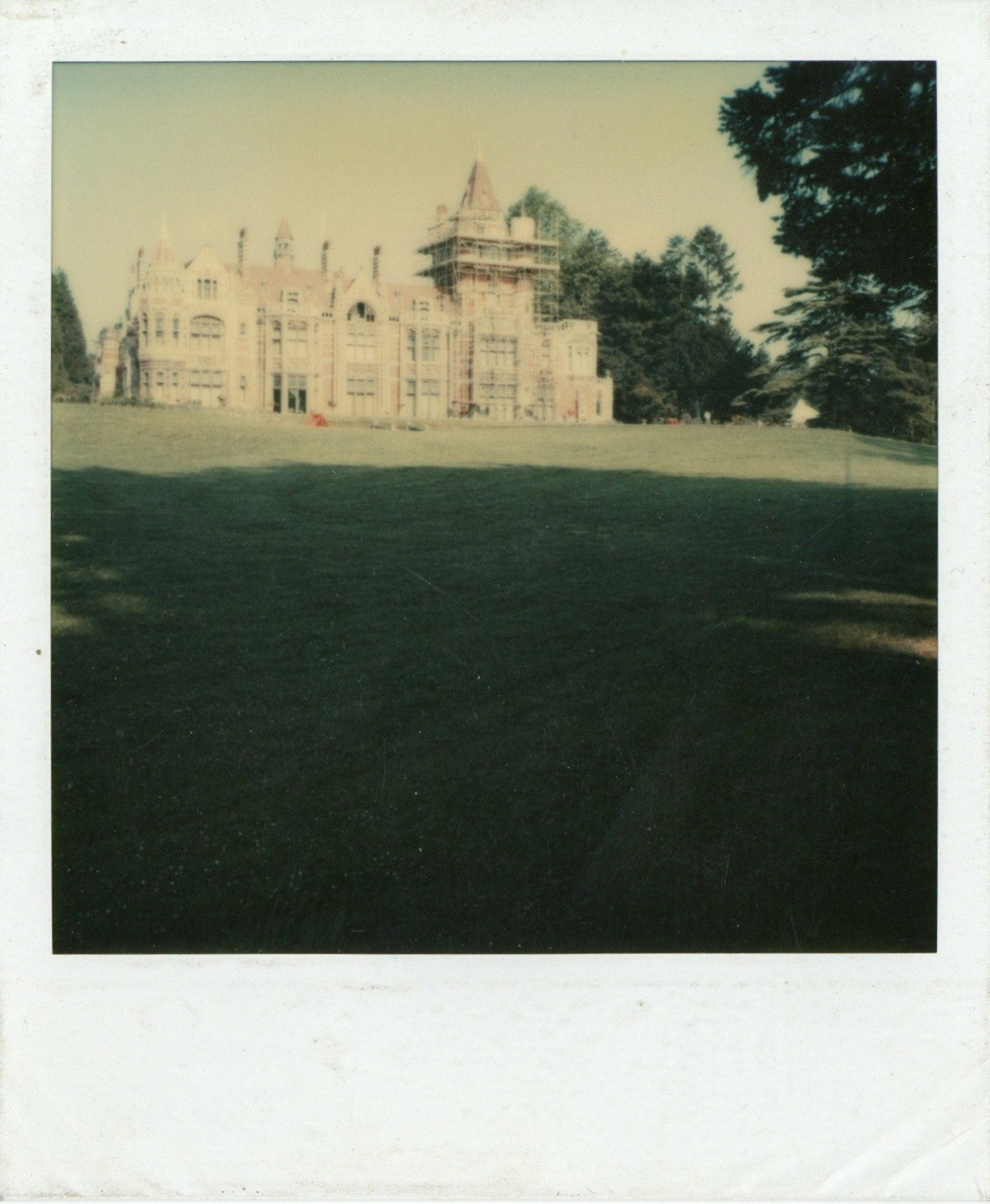 Friar Park Renovation Polaroid 1981