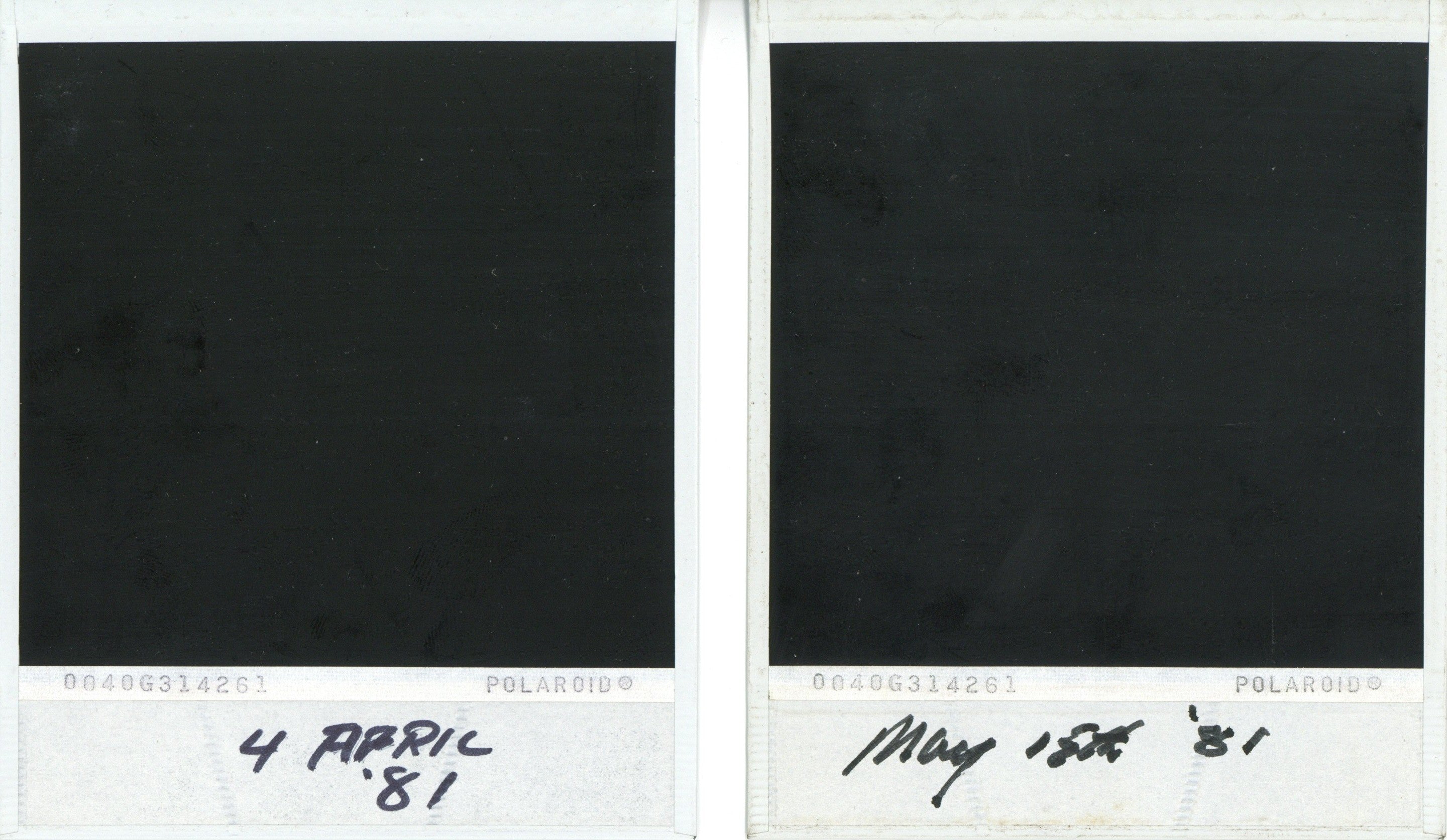 Friar Park Polaroid photographs 1981