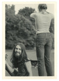 George Harrison and Pattie Boyd Friar Park Snapshot photograph 1971