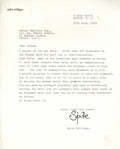 Spike Milligan letter to George Harrison 1979