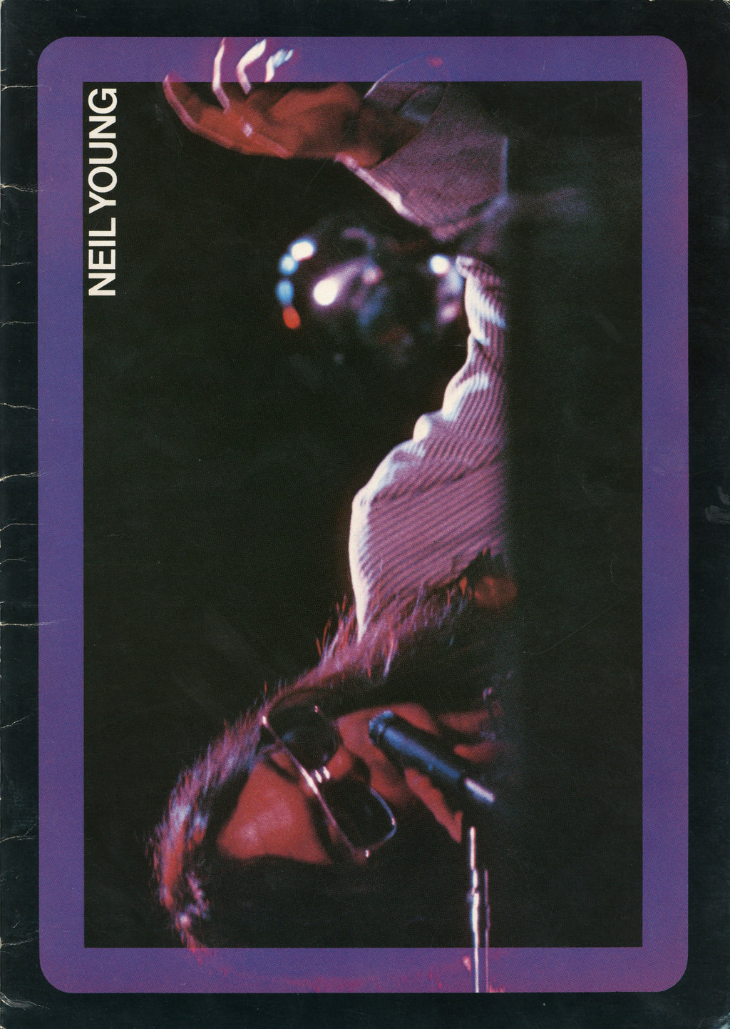 Neil Young Crazy Horse 1976 Tour Programme and Poster